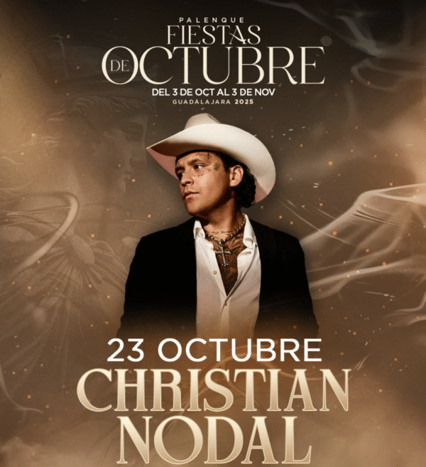 Christian Nodal - Fiestas De Octubre - 23 Octubre