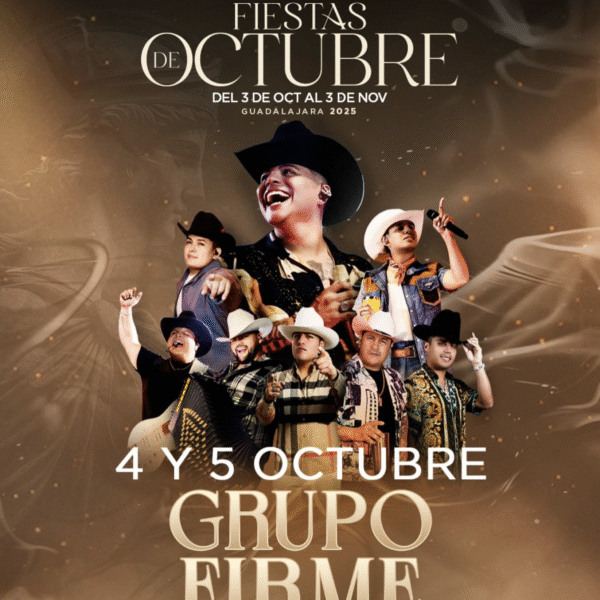Grupo Firme - Fiestas De Octubre - 4 Octubre