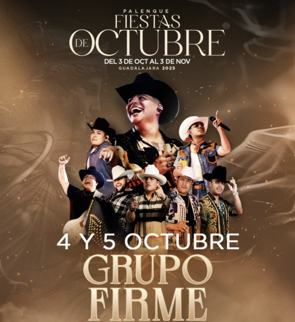 Grupo Firme - Fiestas De Octubre - 4 Octubre